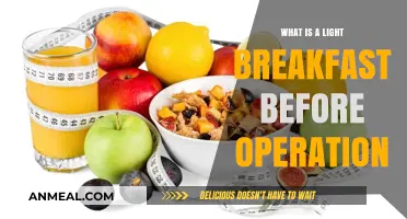 Light Breakfast Ideas for Pre-Surgery Preparation and Recovery