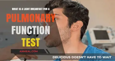 Light Breakfast Tips for Optimal Pulmonary Function Test Results