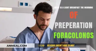 Light Breakfast Tips for Colonoscopy Prep Morning: What to Eat