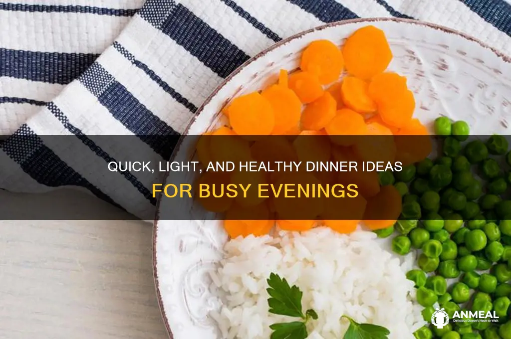 what is a light healthy dinner option