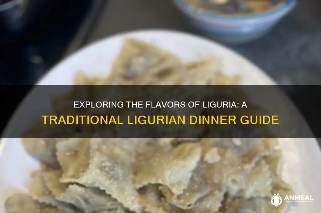what is a ligurian dinner