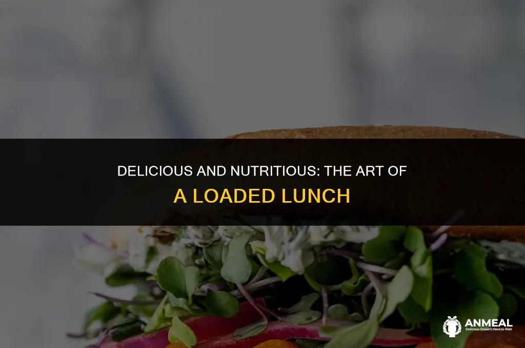 what is a loaded lunch