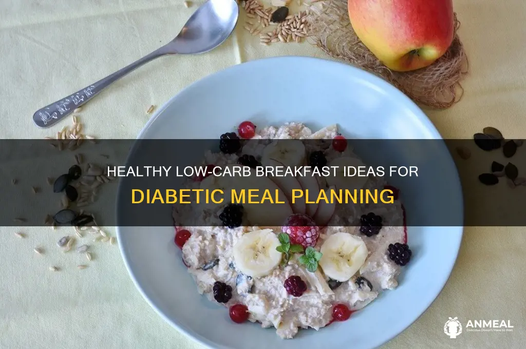 what is a low carb breakfast for diabetics