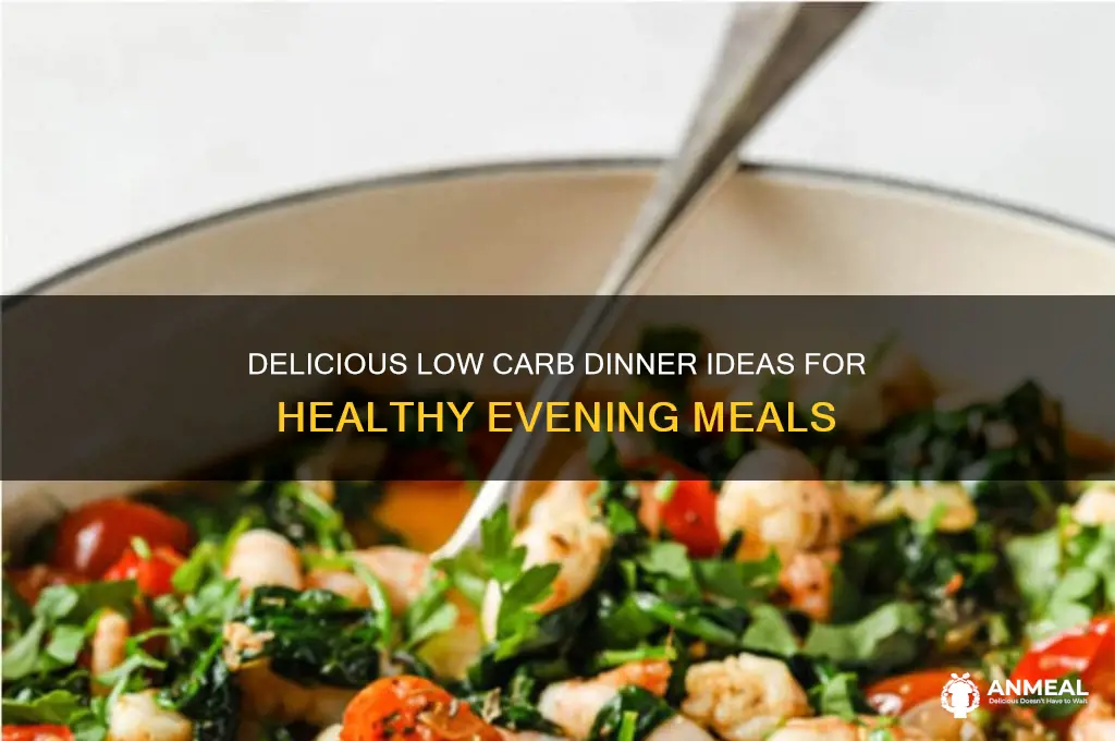 what is a low carb dinner