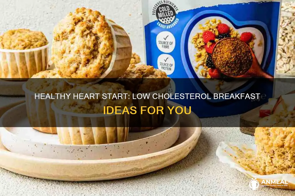 what is a low cholesterol breakfast