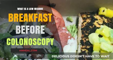 Low Residue Breakfast Ideas for Colonoscopy Prep: Easy & Gentle Options