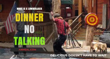Silent Lumberjack Feast: Exploring the No-Talking Dinner Tradition