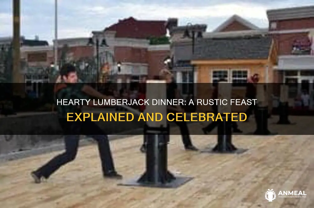 what is a lumberjack dinner