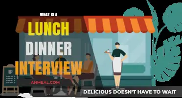 Lunch Dinner Interview: Decoding the Hybrid Job Interview Experience