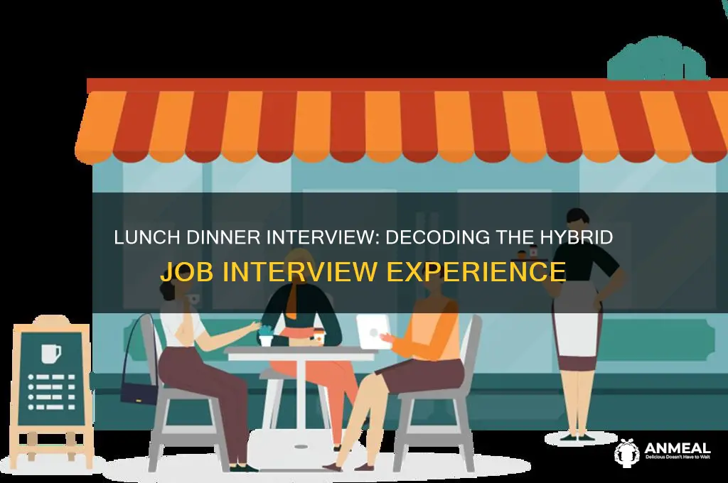 what is a lunch dinner interview