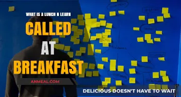 Breakfast Brainstorm: Renaming Lunch N Learn for Early Risers