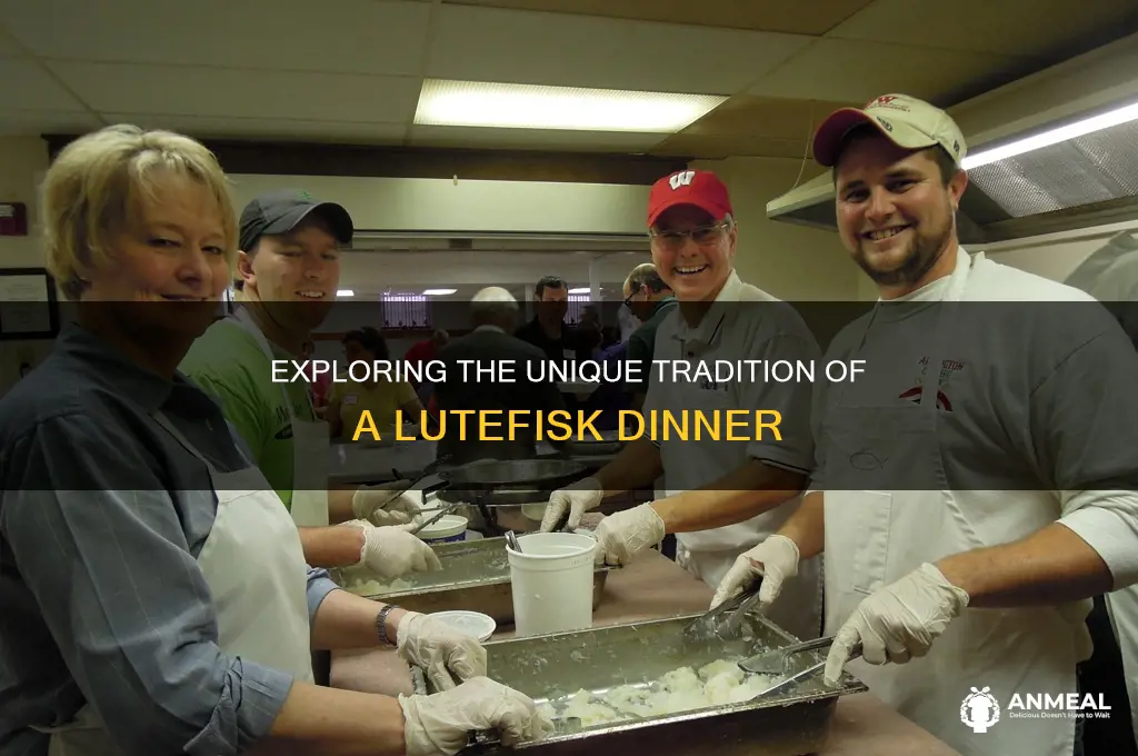 what is a lutefisk dinner