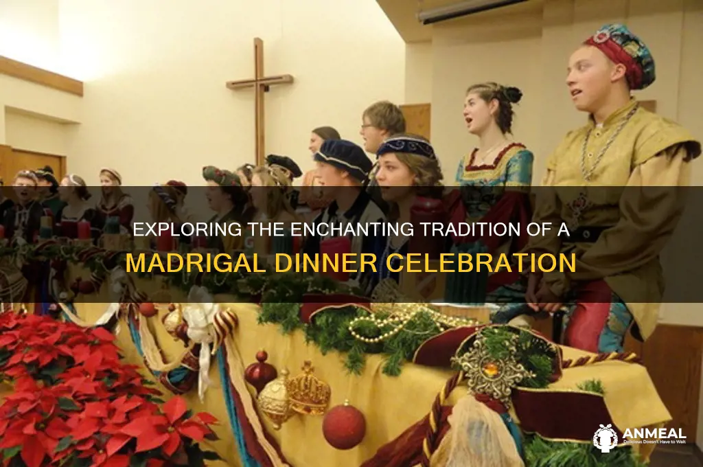 what is a madrigal dinner