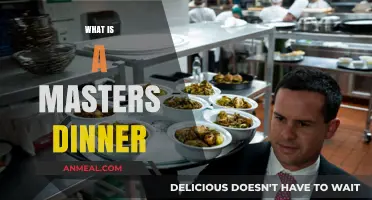Unveiling the Tradition: What is a Masters Dinner?
