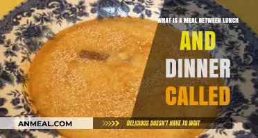 Afternoon Snack or Linner: What’s the Meal Between Lunch and Dinner Called?