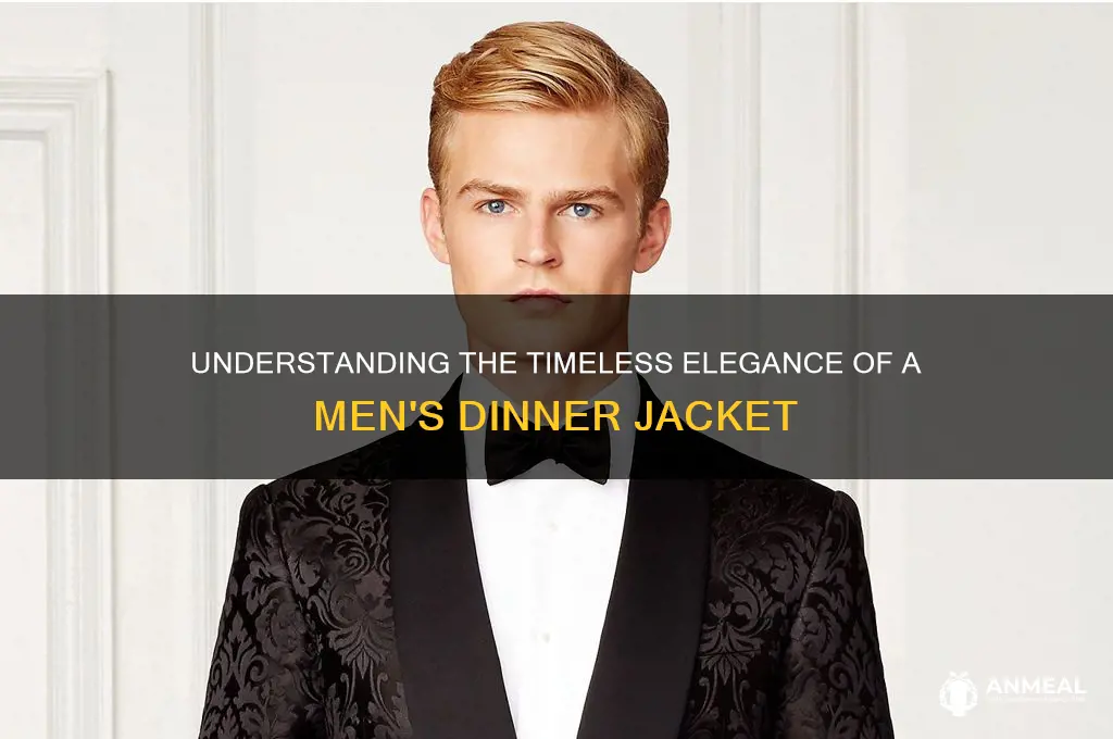 what is a mens dinner jacket