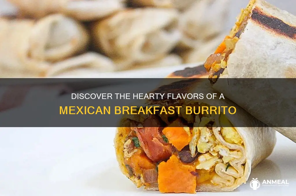 what is a mexican breakfast burrito