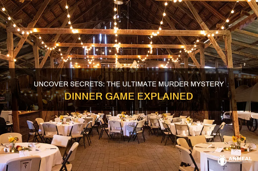 what is a murder mystery dinner game