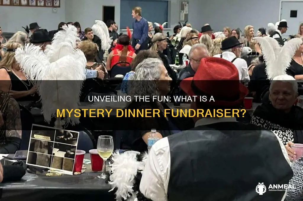 what is a mystery dinner fundraiser