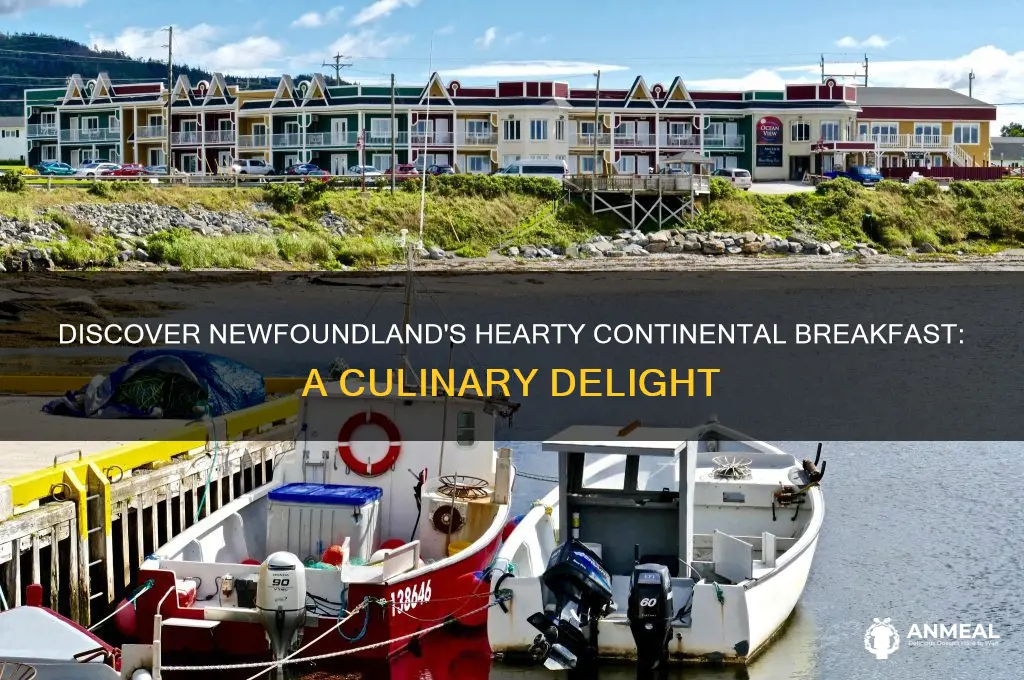 what is a newfoundland continental breakfast