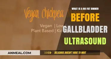 No-Fat Dinner Guide for Clear Gallbladder Ultrasound Results