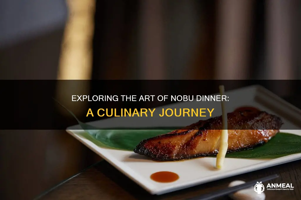 what is a nobu dinner