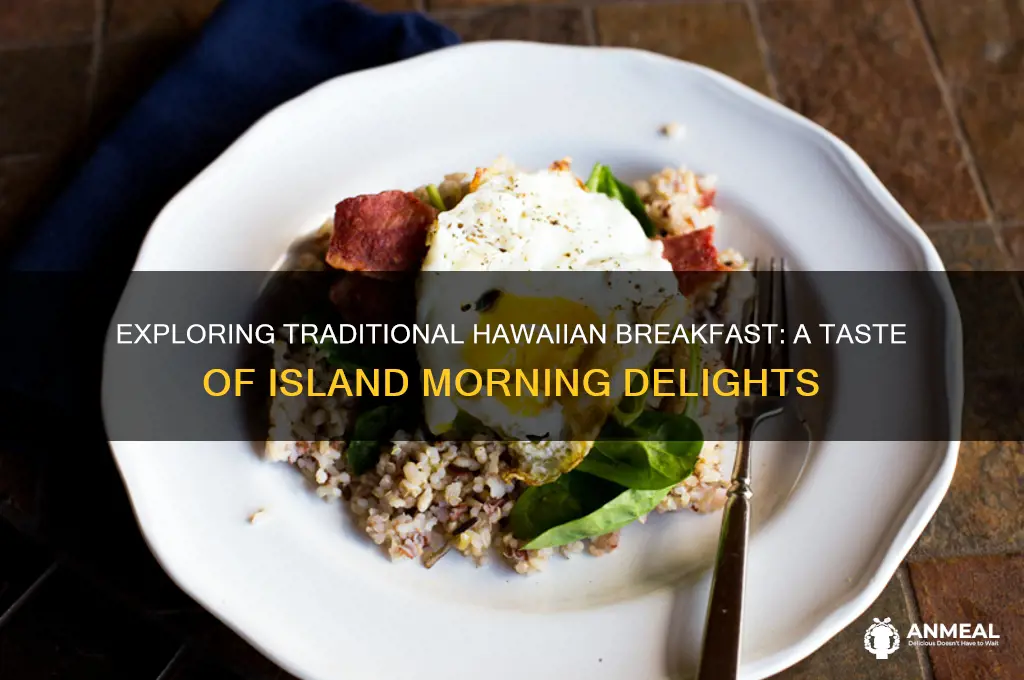 what is a normal breakfast meal for hawaiian
