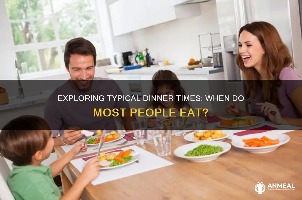what is a normal dinner time