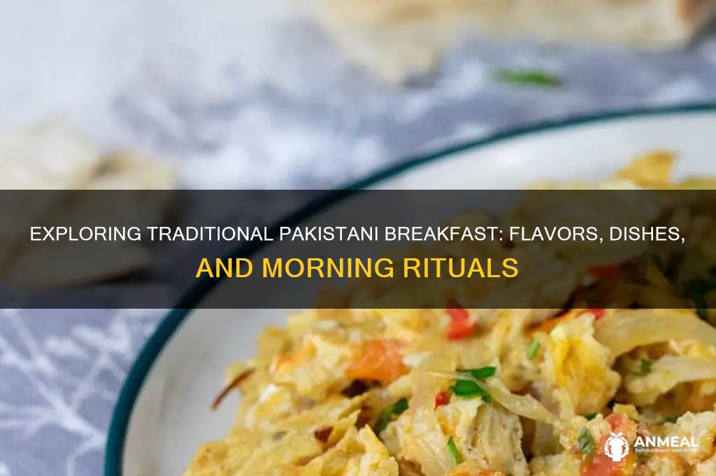what is a pakistani breakfast