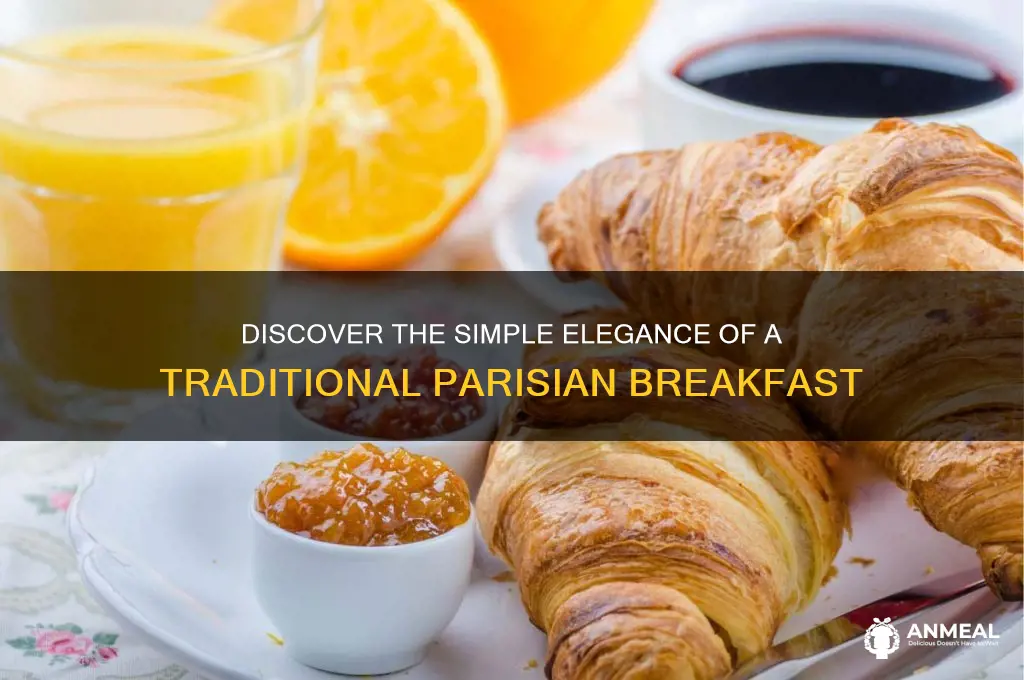 what is a parisian breakfast