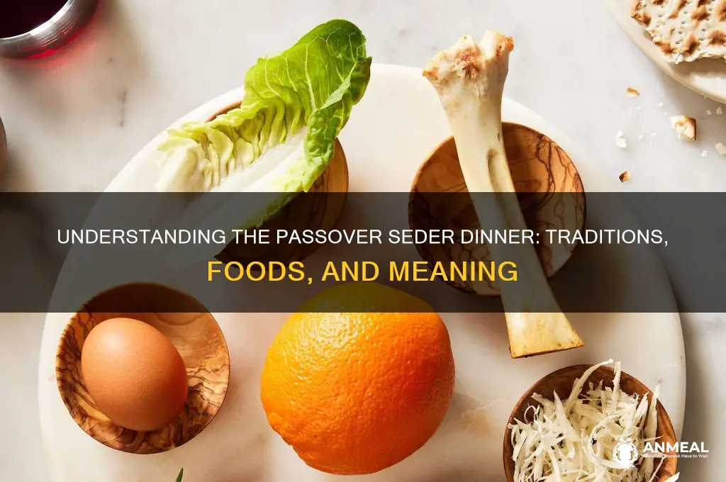 what is a passover seder dinner