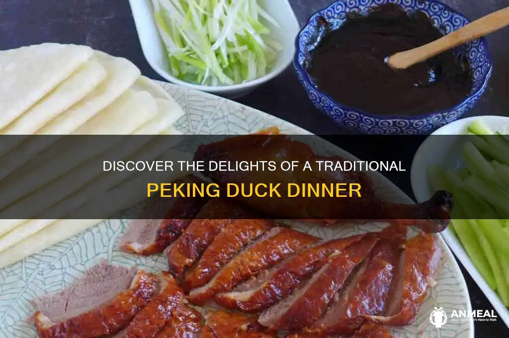 what is a peking duck dinner