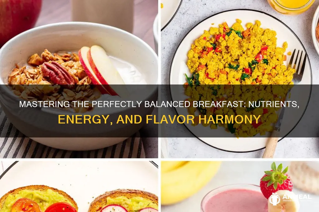 what is a perfectly balanced breakfast