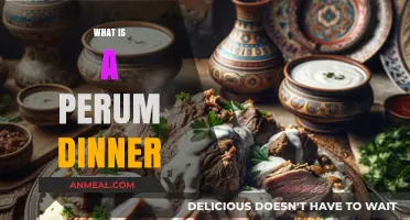 Exploring the Traditional Perum Dinner: A Cultural Feast Explained