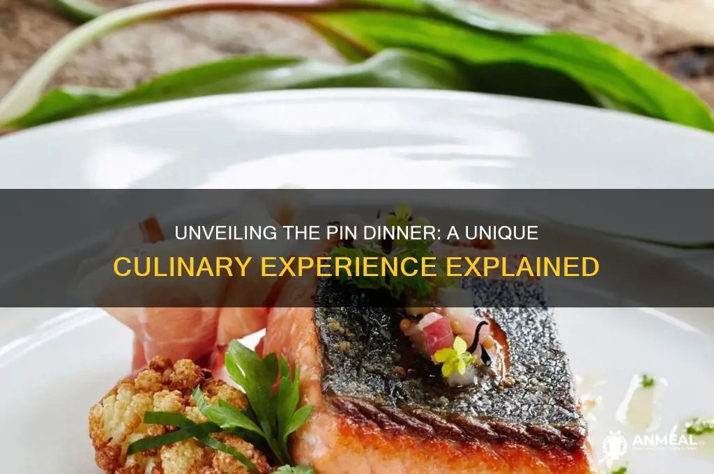 what is a pin dinner
