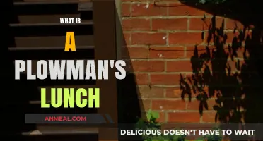Unveiling the Rustic Charm: A Plowman's Lunch Explained