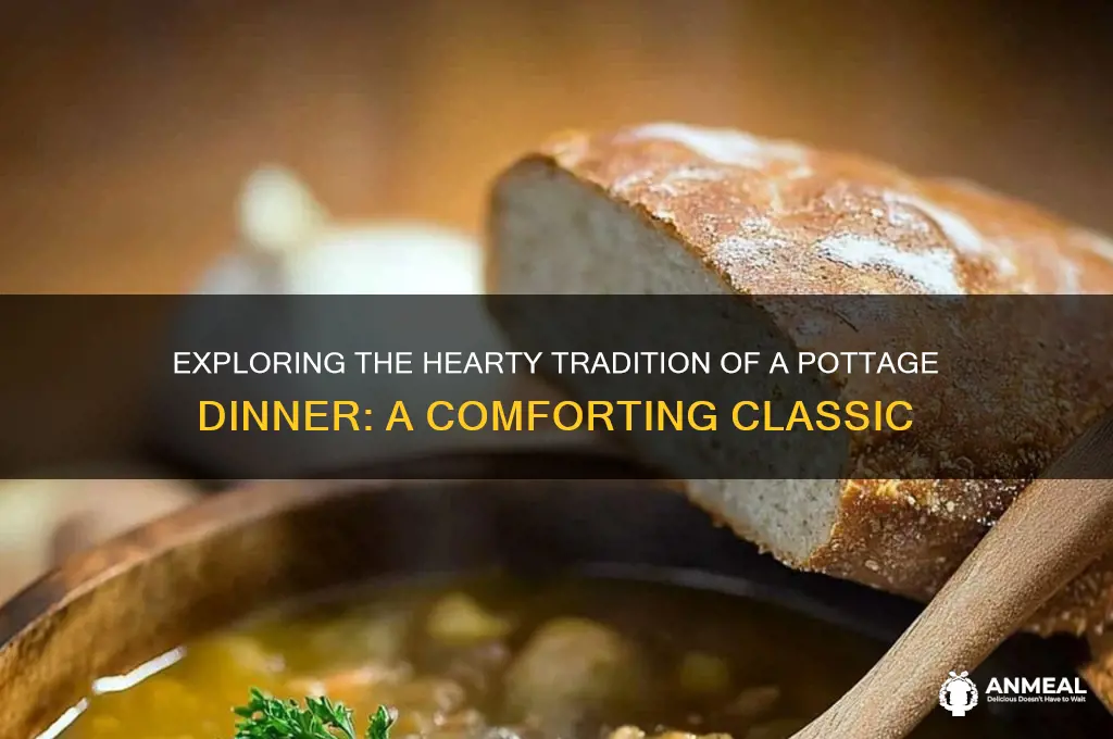 what is a pottage dinner