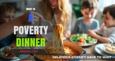 Understanding Poverty Dinners: A Simple Meal with a Powerful Message