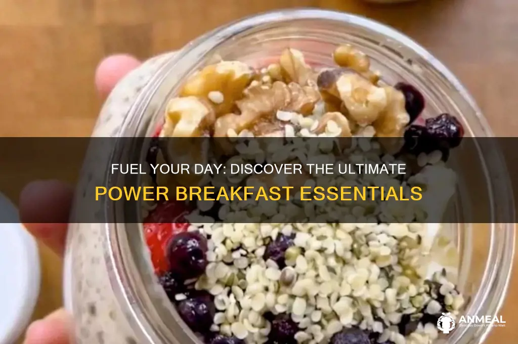 what is a power breakfast