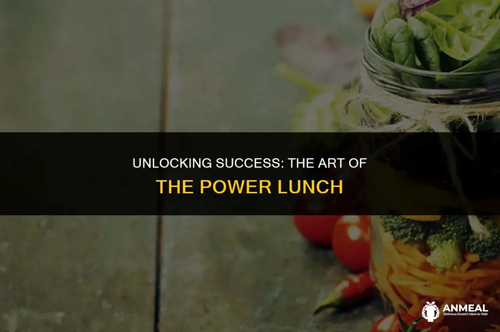 what is a power lunch