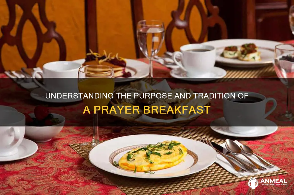 what is a prayer breakfast