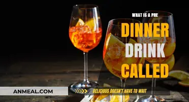 The Art of Apéritifs: Exploring Pre-Dinner Drinks and Their Names