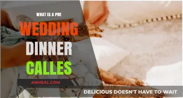 What to Call a Pre-Wedding Dinner: A Guide to Names and Traditions