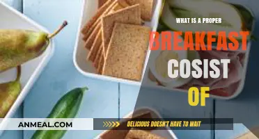 Crafting the Perfect Breakfast: Essential Components for a Healthy Start
