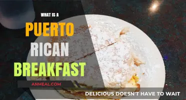 Discover the Delicious Flavors of a Traditional Puerto Rican Breakfast