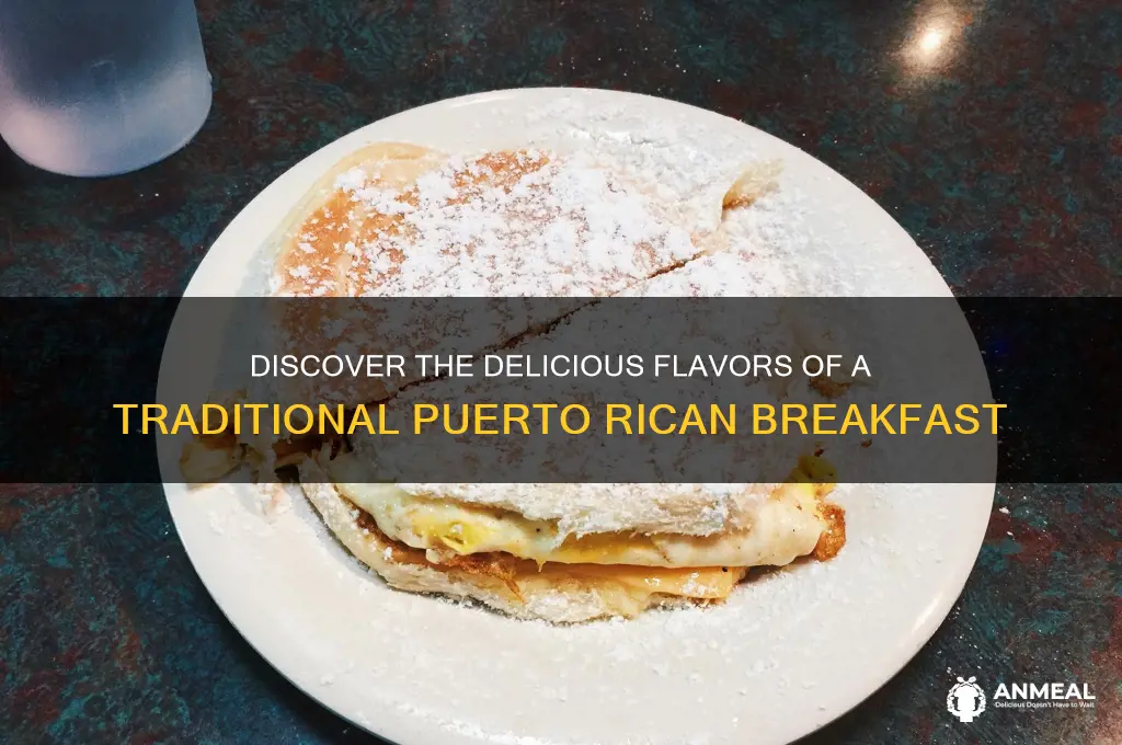 what is a puerto rican breakfast