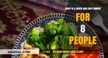 Effortless 8-Person Dinner Ideas: Quick, Easy, and Crowd-Pleasing Recipes