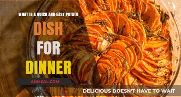 Simple and Delicious: Quick Potato Dinner Ideas for Busy Nights