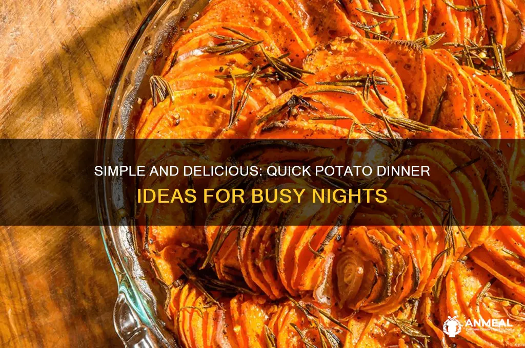 what is a quick and easy potato dish for dinner