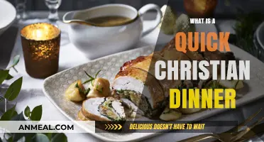 Quick Christian Dinner Ideas: Nourishing Body and Soul in Minutes